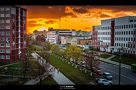 Городской рассвет | Фотограф Вадим Климанов | foto.by фото.бай