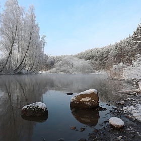 Морозное начало дня | Фотограф Владимир Науменко | foto.by фото.бай