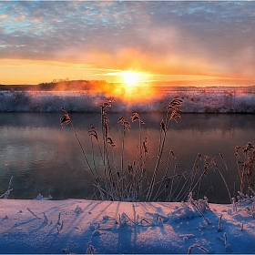 Разбудило солнце реку | Фотограф Сергей Шабуневич | foto.by фото.бай