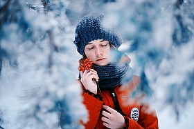 Нежность в морозы | Фотограф Артур Язубец | foto.by фото.бай