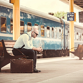 фотограф Андрей Воловик. Фотография "Вокзал..."