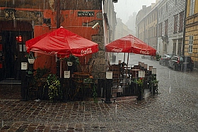 Дождь в Кракове | Фотограф Роман Маисей | foto.by фото.бай
