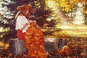 Королева Осень | Фотограф Алена Супряга | foto.by фото.бай