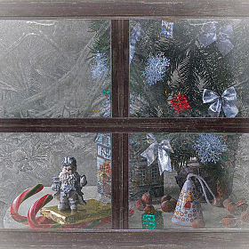 Рождественские окна | Фотограф Ирина Приходько | foto.by фото.бай
