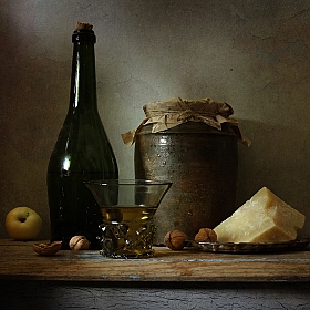 фотограф Татьяна Карачкова. Фотография "Сыр и вино"