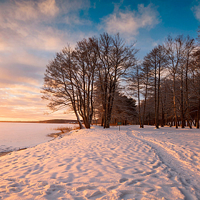 Рассвет на озере Нарочь | Фотограф Сергей Шабуневич | foto.by фото.бай