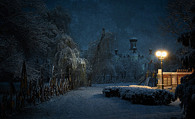 Зимний вечер | Фотограф Александр Шатохин | foto.by фото.бай