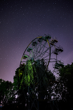 Ночной парк | Фотограф Игорь Старовойтов | foto.by фото.бай