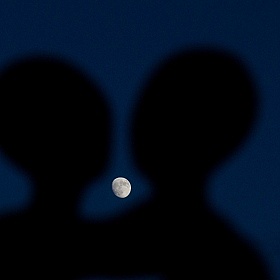 фотограф владимир кожемяко. Фотография "... и луна"