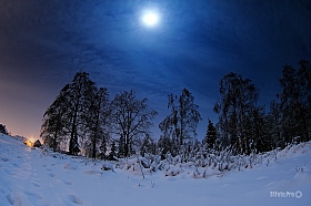 Зимняя ночь | Фотограф Стас Аврамчик | foto.by фото.бай
