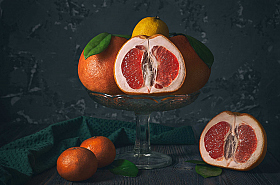 Натюрморт с грейпфрутом | Фотограф Зміцер Пахоменка | foto.by фото.бай
