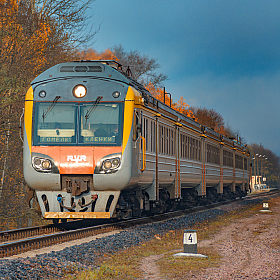 фотограф Александр Чиж. Фотография "Осенний экспресс"
