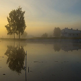 фотограф Виктор С. Фотография "Туманное утро на речке"