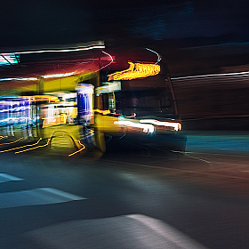 Ночной экспресс | Фотограф Юлия Войнич | foto.by фото.бай