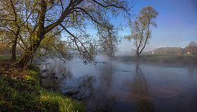 Весенняя река | Фотограф Сергей Шабуневич | foto.by фото.бай