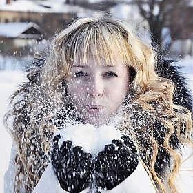 фотограф Кристина Горленко. Фотография "зимняя прогулка"
