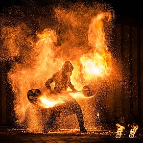 фотограф Александр Тарасевич. Фотография "Искры и пламя"