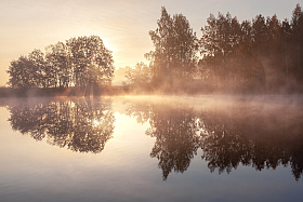 Осенний рассвет... | Фотограф Айвар Удрис | foto.by фото.бай