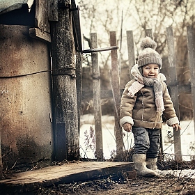 фотограф Анна Керн. Фотография "Зима в деревне"