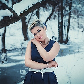 фотограф Вячеслав Краснов. Фотография "В снежном лесу"