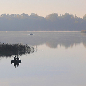 фотограф Александр Задёрко. Фотография "Утро на озере"