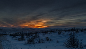 Закат в заполярье | Фотограф Олег Москаленко | foto.by фото.бай