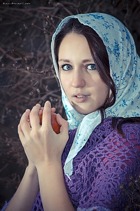 девушка с яблоком! | Фотограф Алексей Жариков | foto.by фото.бай