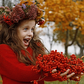 фотограф Алена Супряга. Фотография "Осень...красивая Осень..."