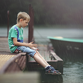 фотограф Павел Помолейко. Фотография "Под дождем"