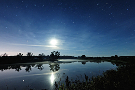 ночь, река, луны фонарь... | Фотограф Стас Аврамчик | foto.by фото.бай