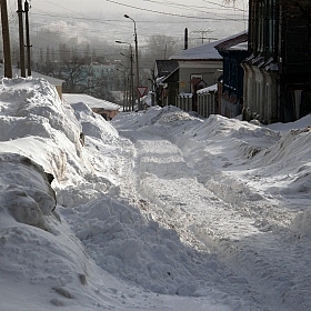 фотограф Юрий Ленченков. Фотография "снег в городе"