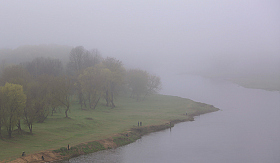 Утро на реке | Фотограф Александр Задёрко | foto.by фото.бай