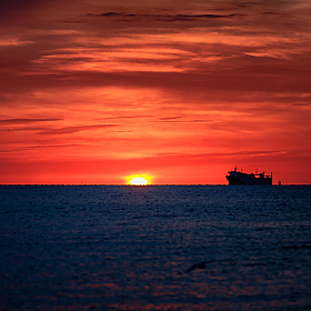 фотограф Мария Авласенко. Фотография "Рассвет на морском побережье"