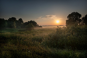 Восход за городом | Фотограф Александр Шатохин | foto.by фото.бай
