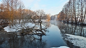 Март на реке | Фотограф Валерий Козуб | foto.by фото.бай