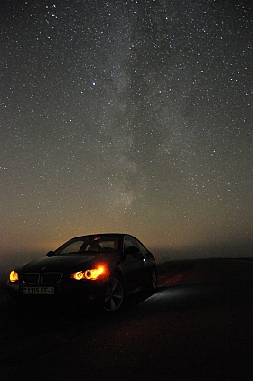BMW на фоне Milky Way | Фотограф Харланов Никита | foto.by фото.бай