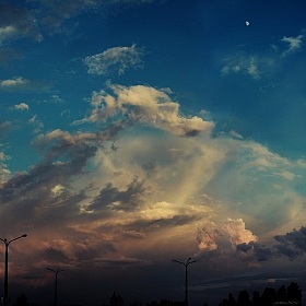 фотограф Настасья Морозова. Фотография "Ванильные облака"