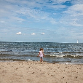 фотограф Михаил Сидорович. Фотография "Девочка и море......"