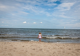 Девочка и море...... | Фотограф Михаил Сидорович | foto.by фото.бай