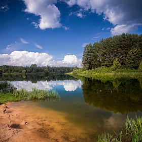 В полдень на озере | Фотограф Сергей Шабуневич | foto.by фото.бай