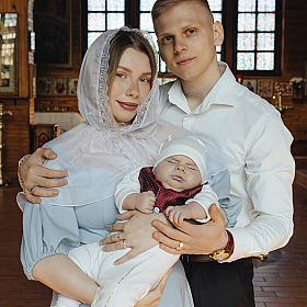 фотограф Елена Измоденова. Фотография "Таинство Крещения"
