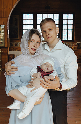 Таинство Крещения | Фотограф Елена Измоденова | foto.by фото.бай