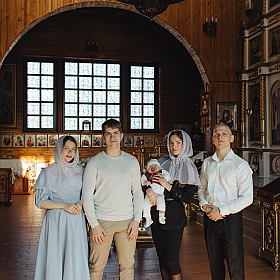 фотограф Елена Измоденова. Фотография "Крещение Михаила"