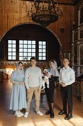 Крещение Михаила | Фотограф Елена Измоденова | foto.by фото.бай