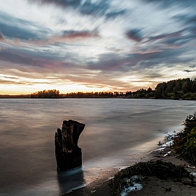 фотограф Александр Чирик. Фотография "Озеро после заката"