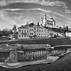 фотограф Павел Помолейко. Фотография "Городская панорама Витебска"