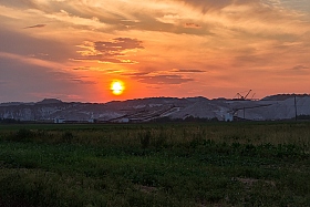 закат над терриконами | Фотограф Tatsiana Latushko | foto.by фото.бай