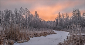 "Морозный рассвет" | Фотограф Руслан Понамарев | foto.by фото.бай