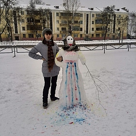 фотограф Татьяна Дегтярёва. Фотография "первый снег зимы"