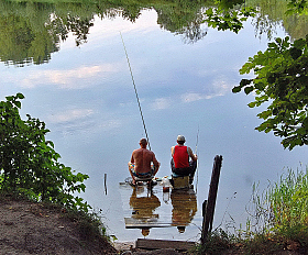 Вечерняя рыбалка | Фотограф Vladimir Bezborodov | foto.by фото.бай